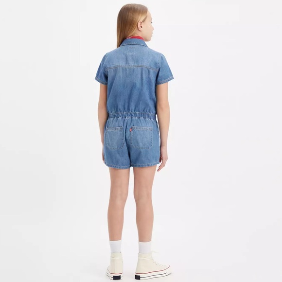 LEVI’s  Denim Romper, NEW - Picture 2 of 3